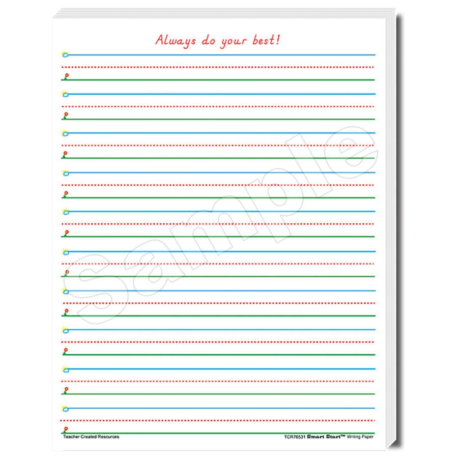 Smart Start Writing Paper Free Printable Get What You Need For Free