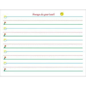 Smart Start Writing Paper Grades K 1 100 Sheet Package By Teacher
