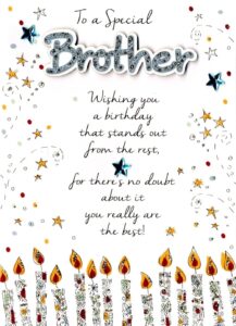 Special Brother Happy Birthday Greeting Card Cards Love Kates Have A