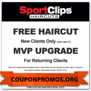 Sport Clips Coupon 2024 Dre Margery
