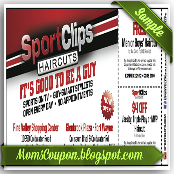 Sports Clips 10 Off Coupon Code Moving February 2015 Printable Sports 