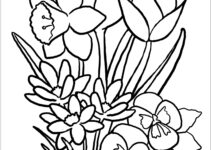 Free Printable Coloring Pages Spring Flowers