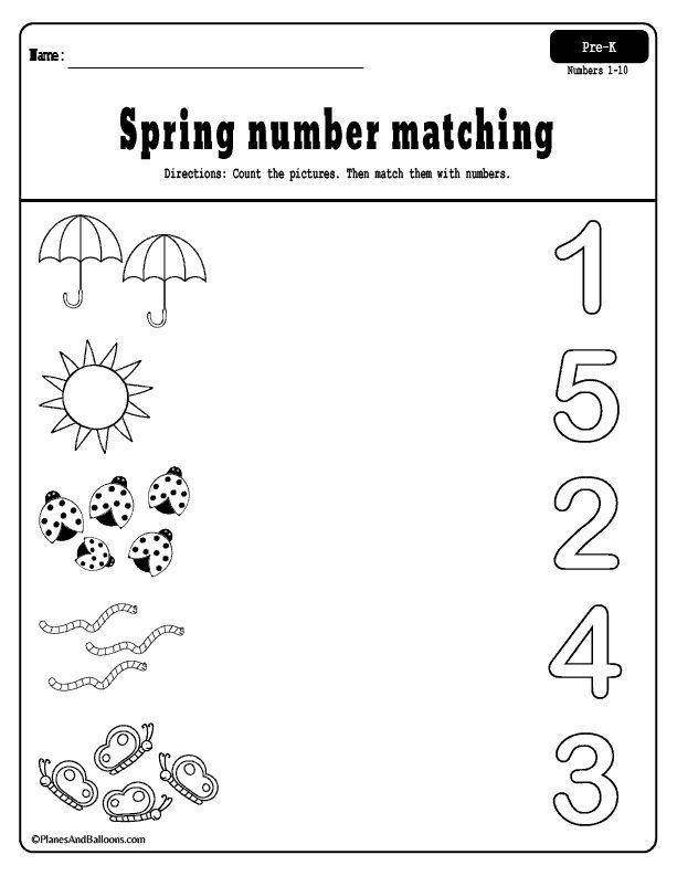 Spring Worksheets For Preschool Age 3 4 Free Printable Pdf Artofit
