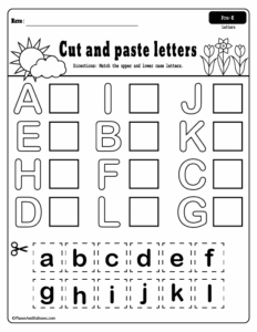 Spring Worksheets For Preschool Age 3 4 Free Printable PDF Free