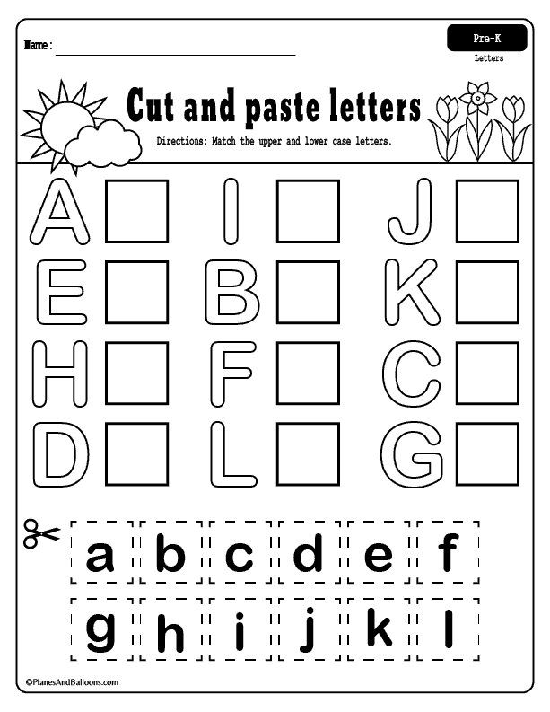 Spring Worksheets For Preschool Age 3 4 Free Printable PDF Free 