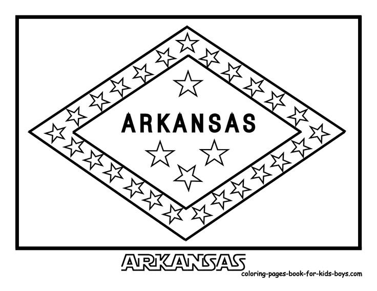 State Flags Coloring Pages Flag Coloring Pages Printable Coloring 