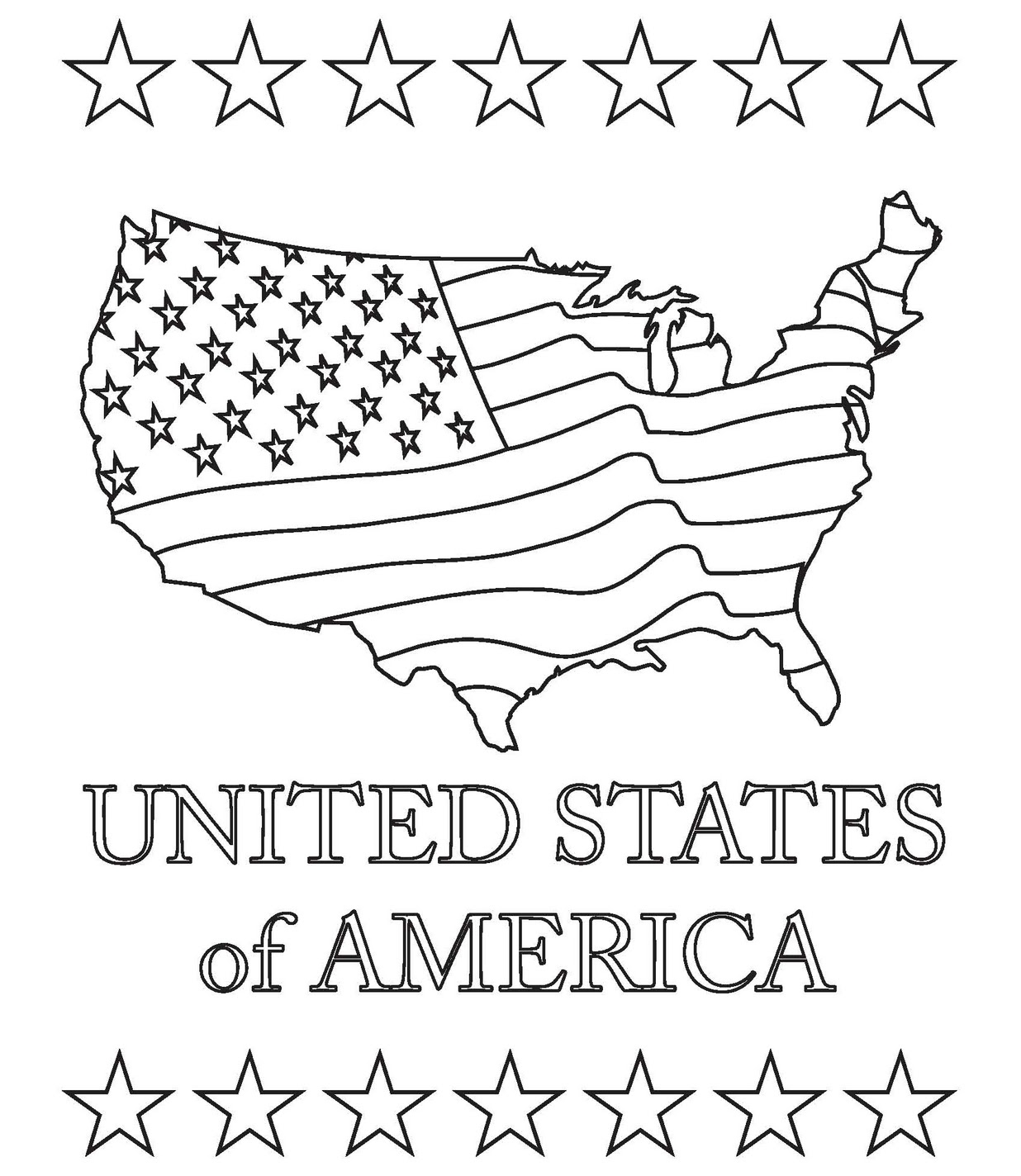 Free Printable State Flags Coloring Pages