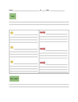 Step Up To Writing Templates By Ashley Hasart Teachers Pay Teachers