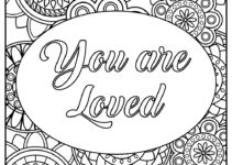 Stress Relief Free Printable Coloring Pages
