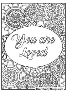Stress Relief Coloring Pages Updated 2021