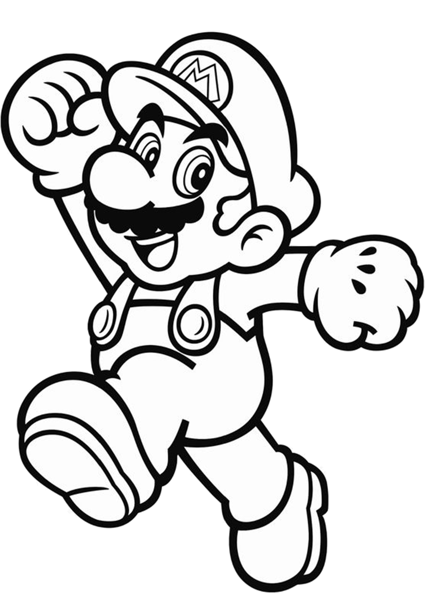 Free Printable Super Mario Coloring Pages