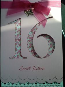 Sweet 16 Free Printable Birthday Card Greetings Island 16th 30
