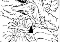 Free Printable T Rex Coloring Pages
