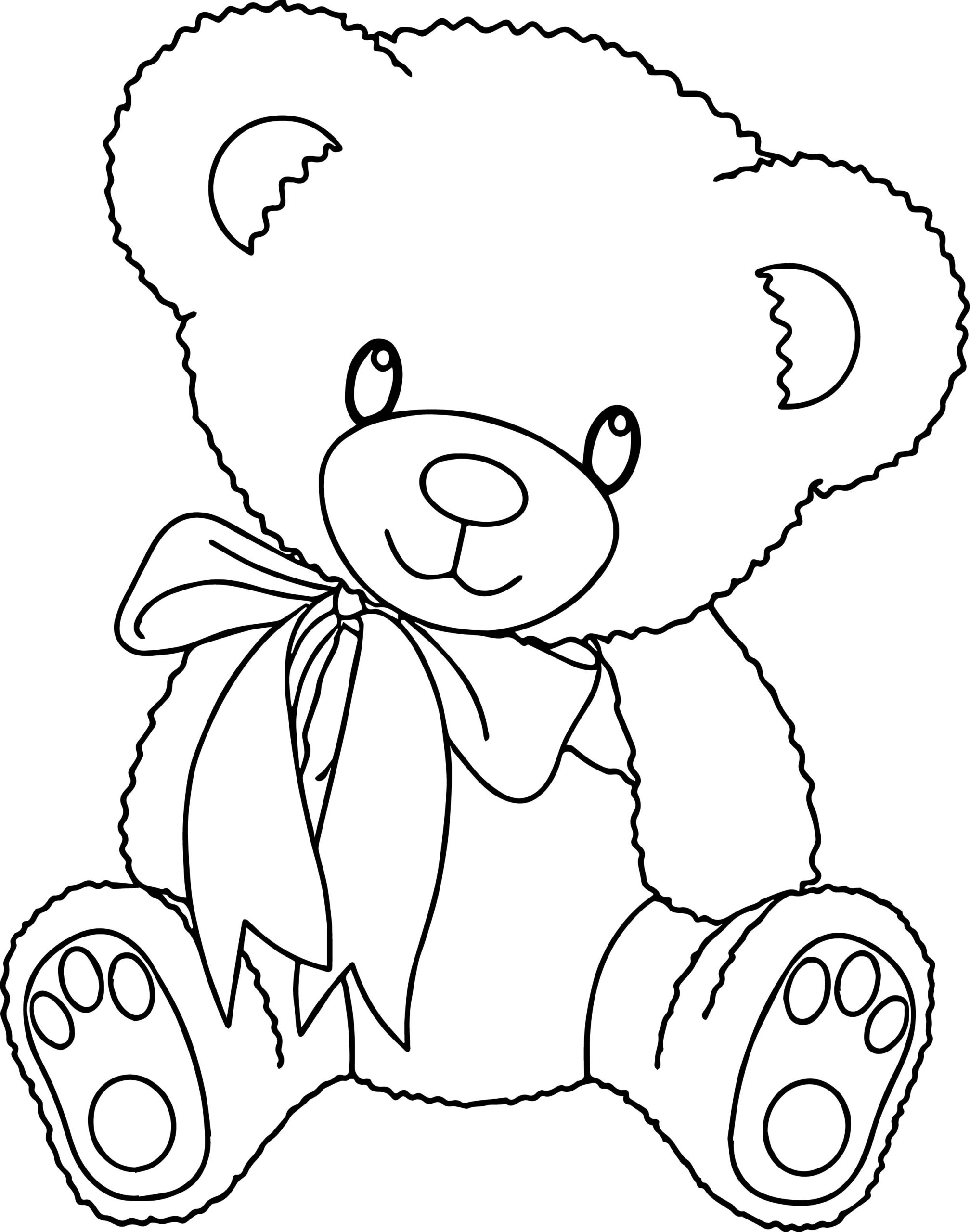 Teddy Bear Coloring Pages Printable
