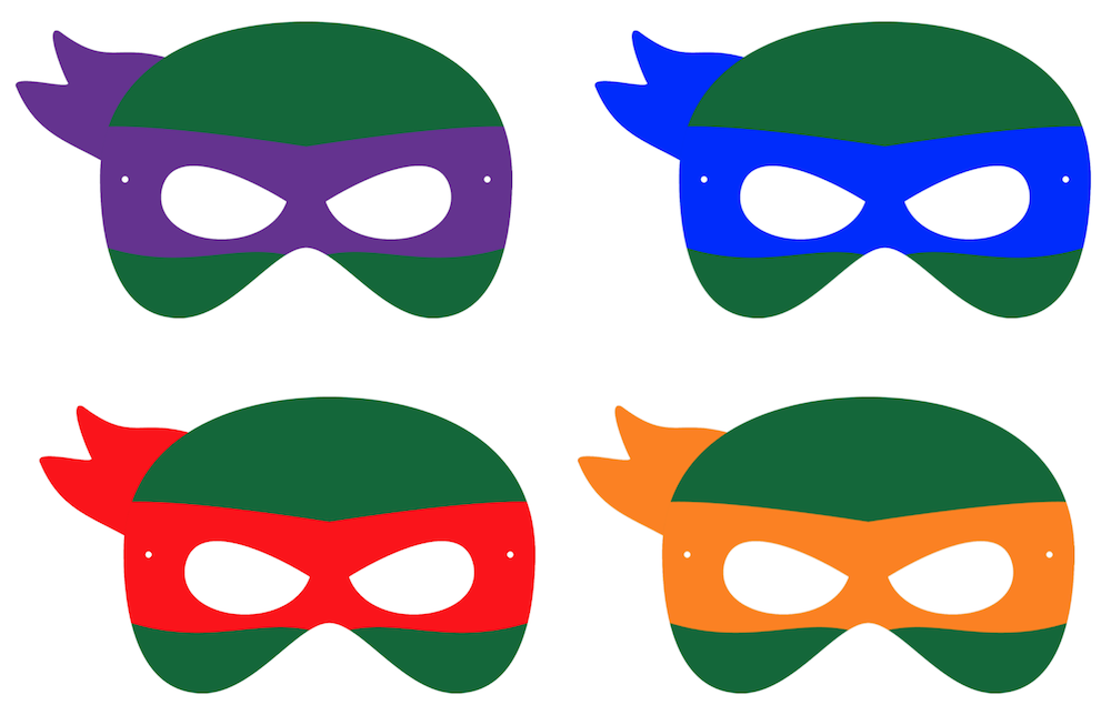 Teenage Mutant Ninja Turtles Printable Mask Printable And Enjoyable 