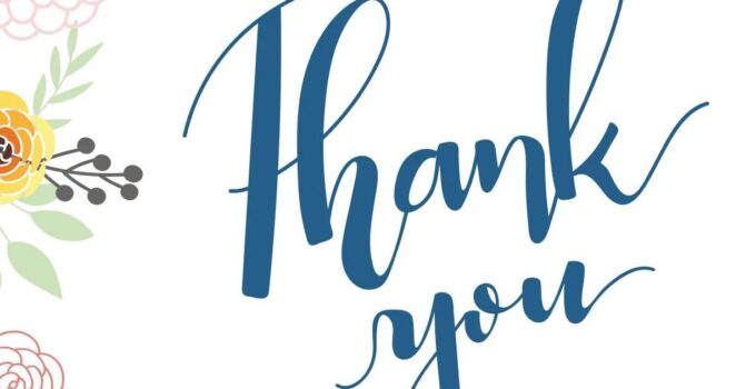 Free Printable Thank You Cards Template