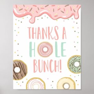Thanks A Hole Bunch Free Printable