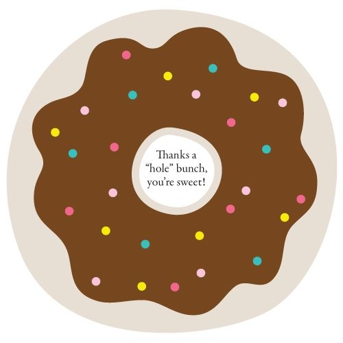 Thanks A quot hole quot Bunch Donut Printable Tauni Everett Donut Printable 