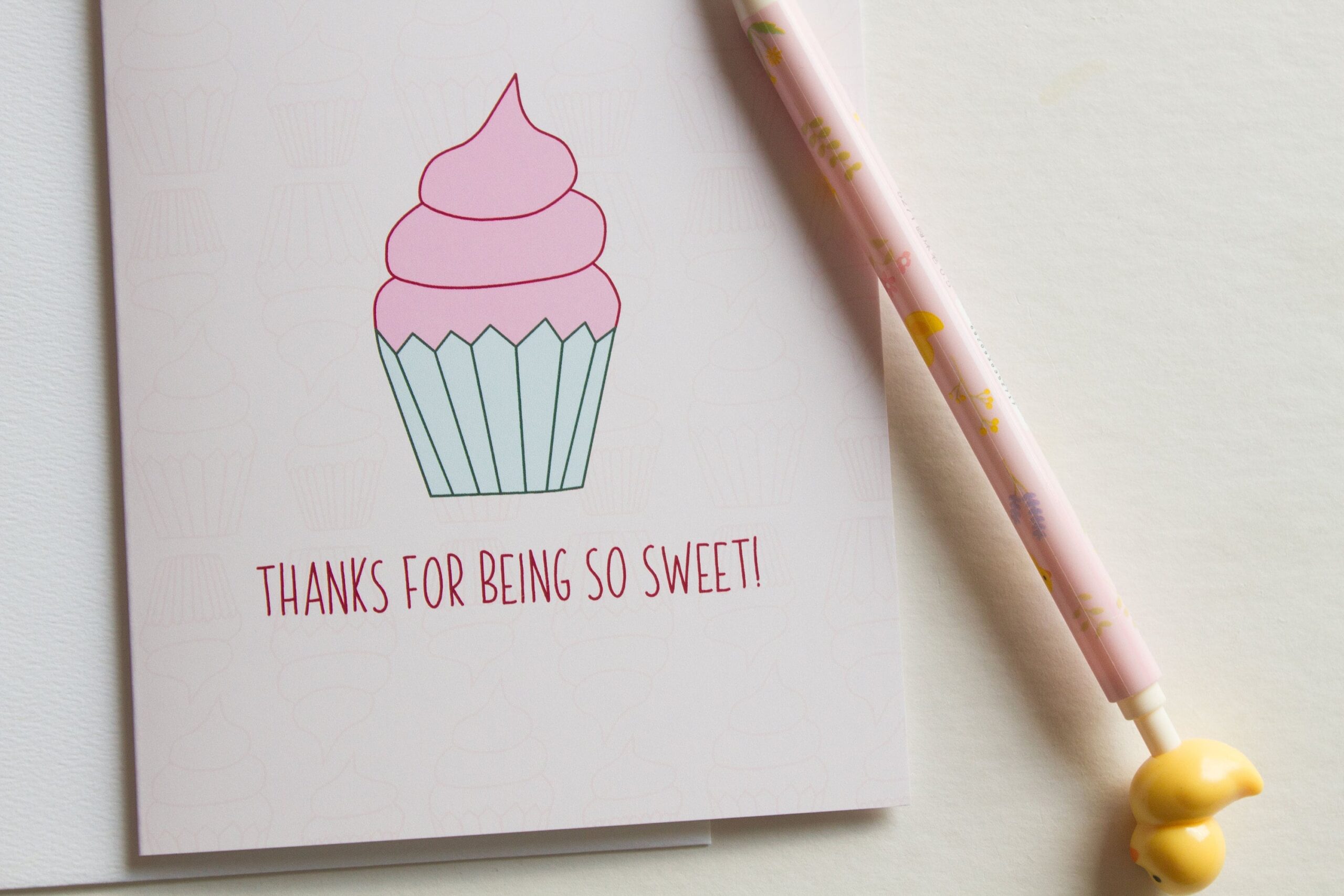 Thanks For Being So Sweet Free Printable