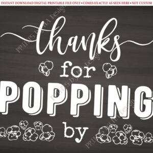 Thanks For Popping By Free Printable Free Printable Templates