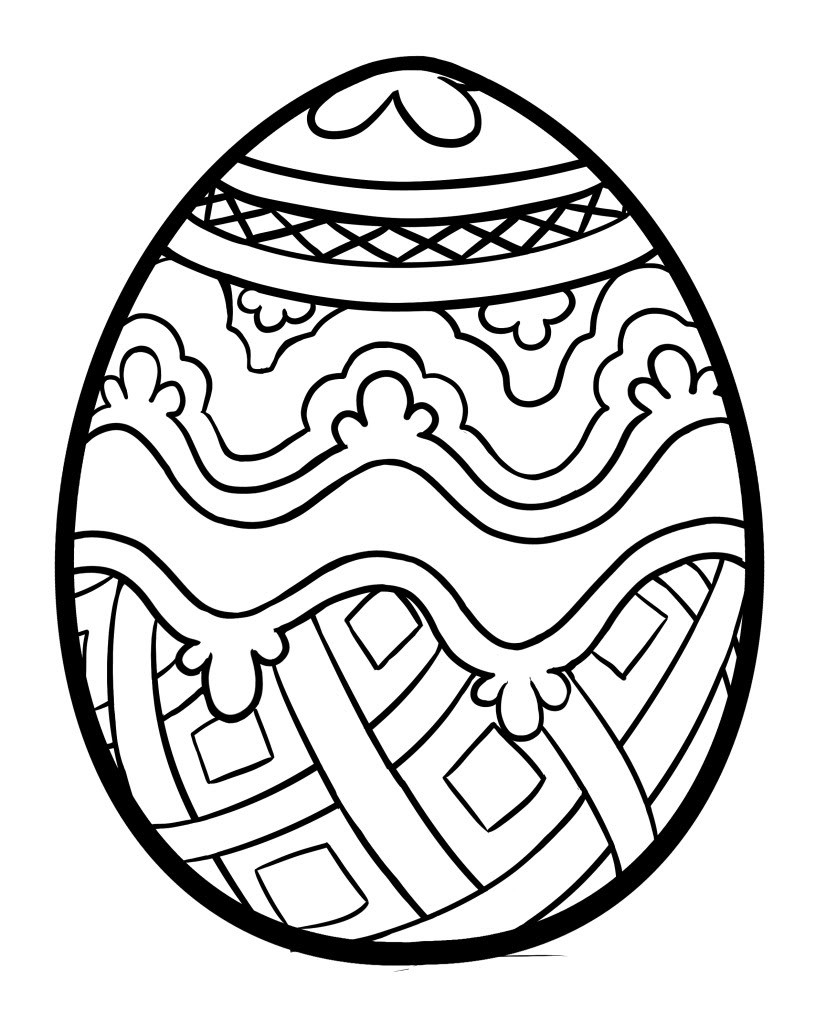 The Best Free Printable Easter Egg Coloring Pages Home Family Style 