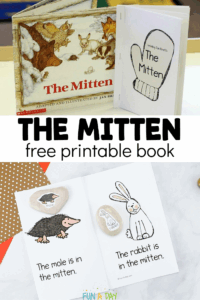 The Mitten Story Printable