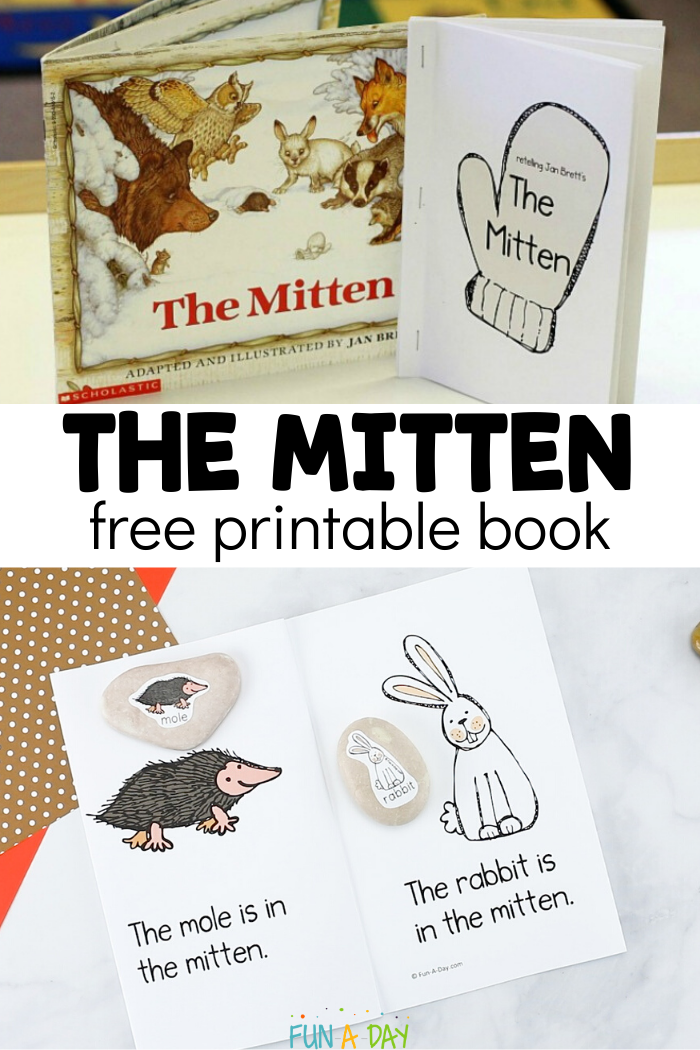 Free Printable The Mitten Story Printable