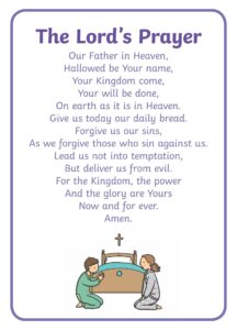 The Our Father Prayer Printable