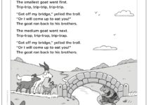 Three Billy Goats Gruff Story Printable Free