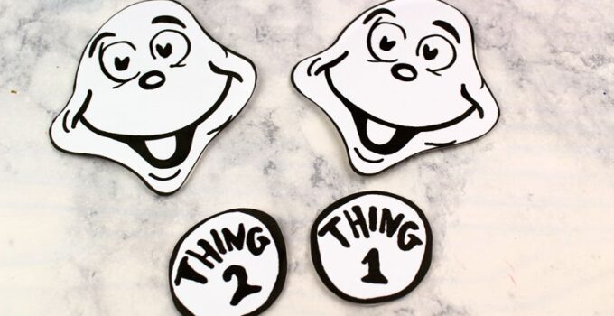 Thing 1 And Thing 2 Free Printable