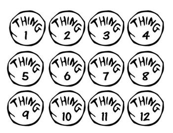 Thing 1 Thing 2 Puppets Dr Seuss Crafts W Free Printable Artofit