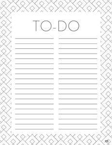 To Do Lists 31 FREE Printables PrintaBulk