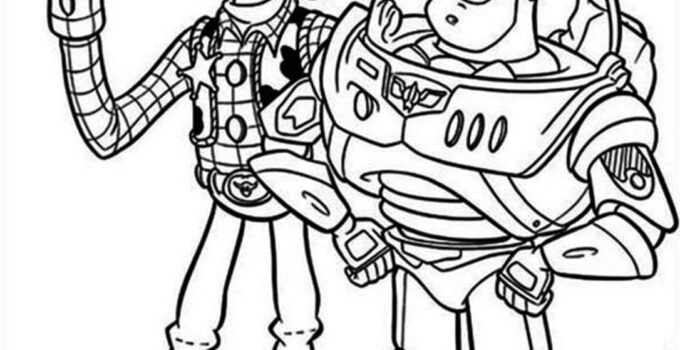 Toy Story Coloring Pages Free Printable