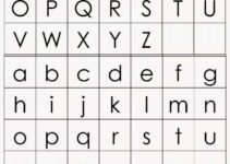 Free Uppercase And Lowercase Letter Printable