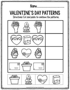 Valentine 39 s Day Worksheets Free Printables