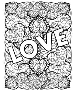 Valentines Day Coloring Pages For Adults At GetColorings Free