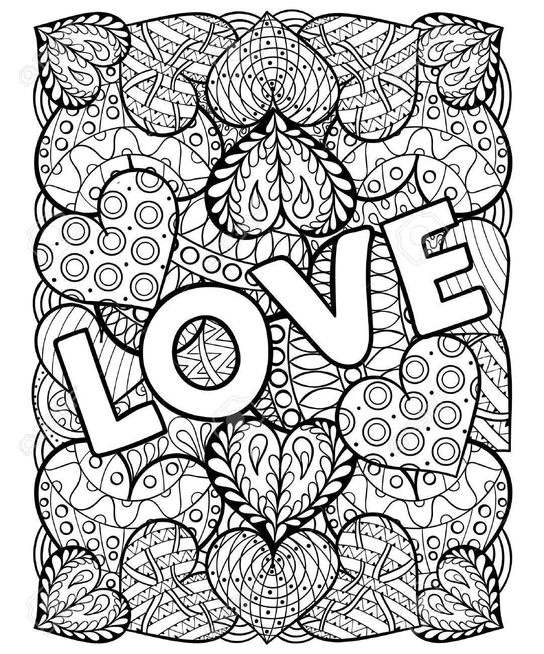 Valentines Day Coloring Pages For Adults At GetColorings Free 