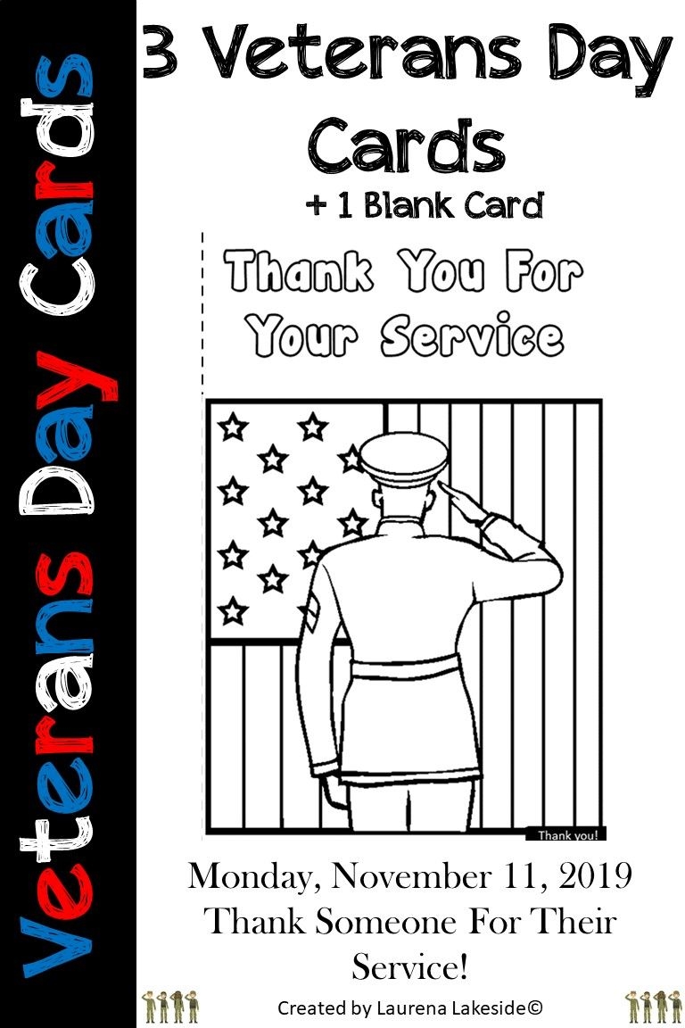 Free Printable Cards For Veterans Day