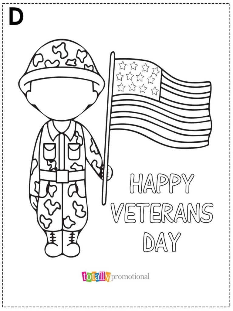 Veterans Day Printables For Teachers Patriotic Coloring Pages 