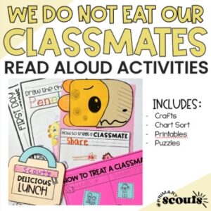 We DON 39 T EAT OUR CLASSMATES Craft And Activities Back To School