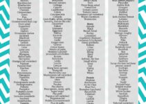 Weight Watchers Free Food List Printable