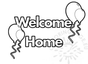 Welcome Home Coloring Pages Free Printable Coloring Pages For Kids