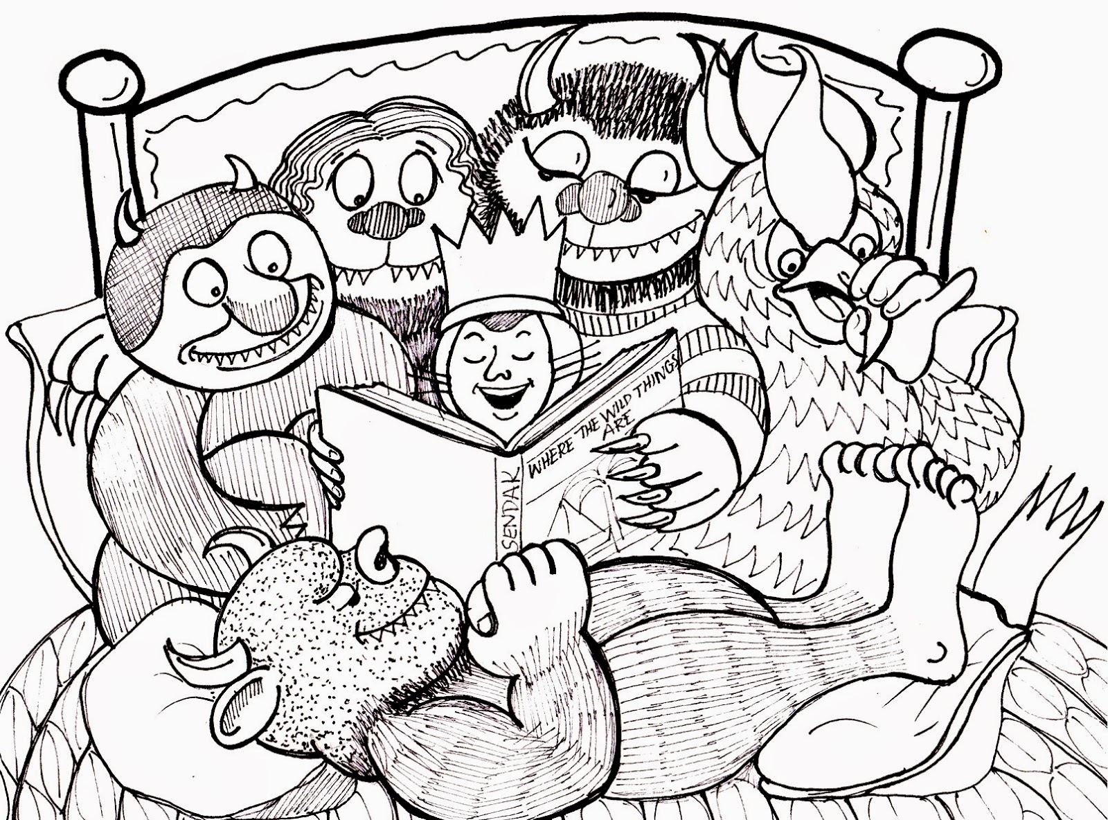 Where The Wild Things Are Free Printable