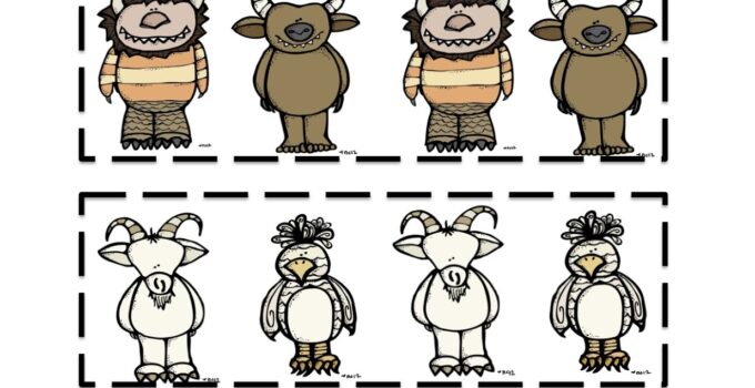 Where The Wild Things Are Free Printable