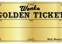 Willy Wonka Golden Ticket Printable Free