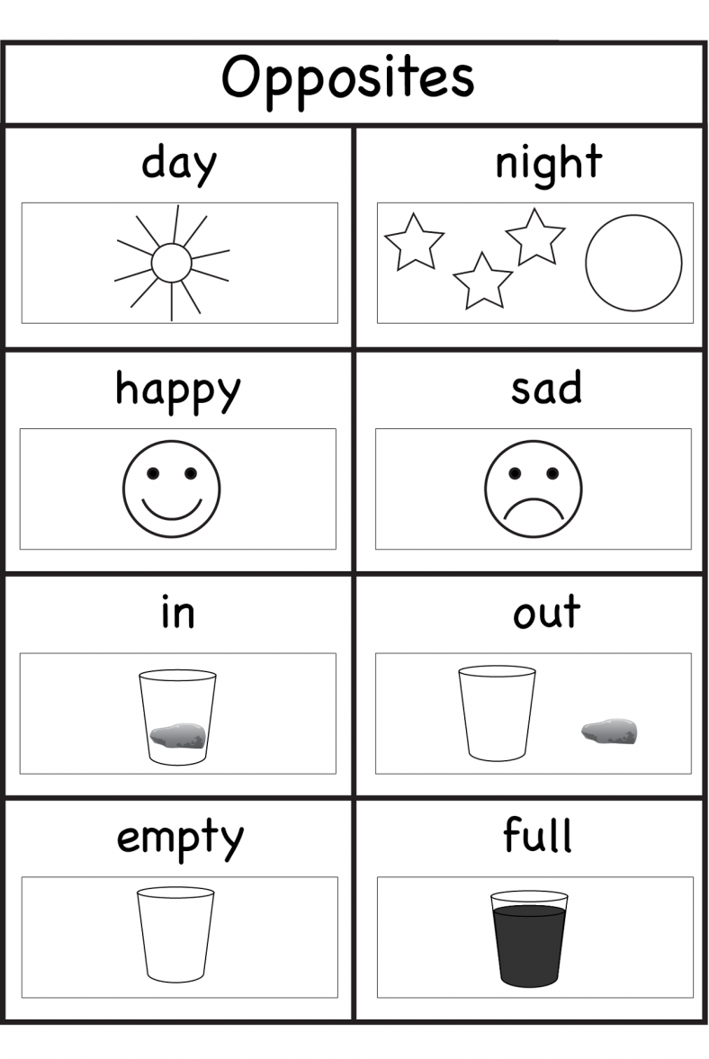 Worksheets For 4 Year Olds Free Printable