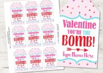 You’Re The Bomb Valentine Free Printable