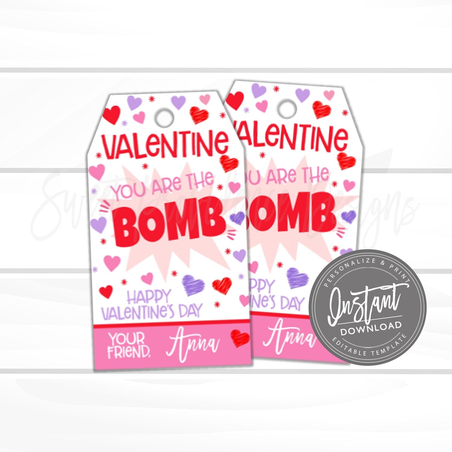 You 39 re The Bomb Valentine Free Printable