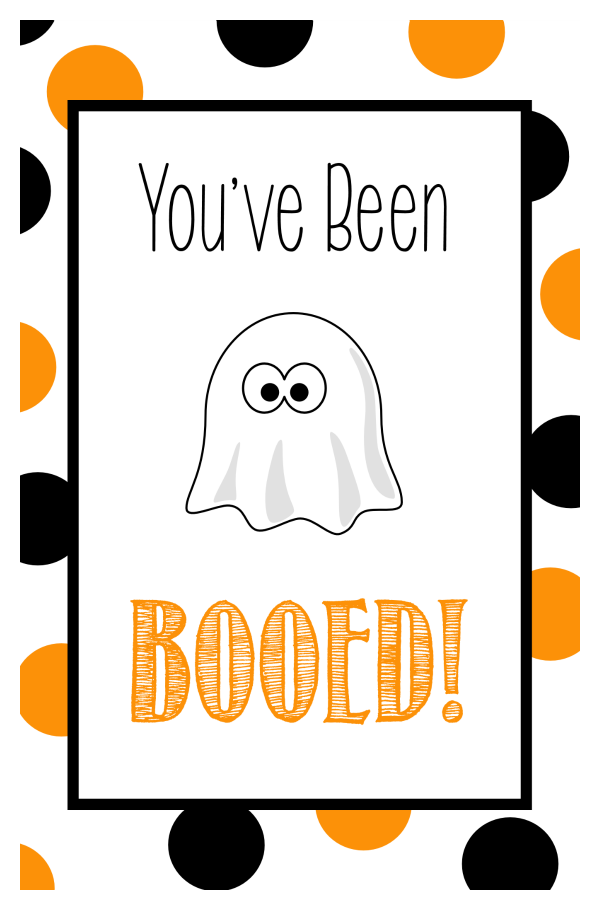 You 39 ve Been Booed Cute Free Printable Tags Halloween Gift Ideas