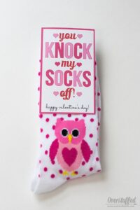 You Knock My Socks Off Valentine 39 s Day Printable Overstuffed